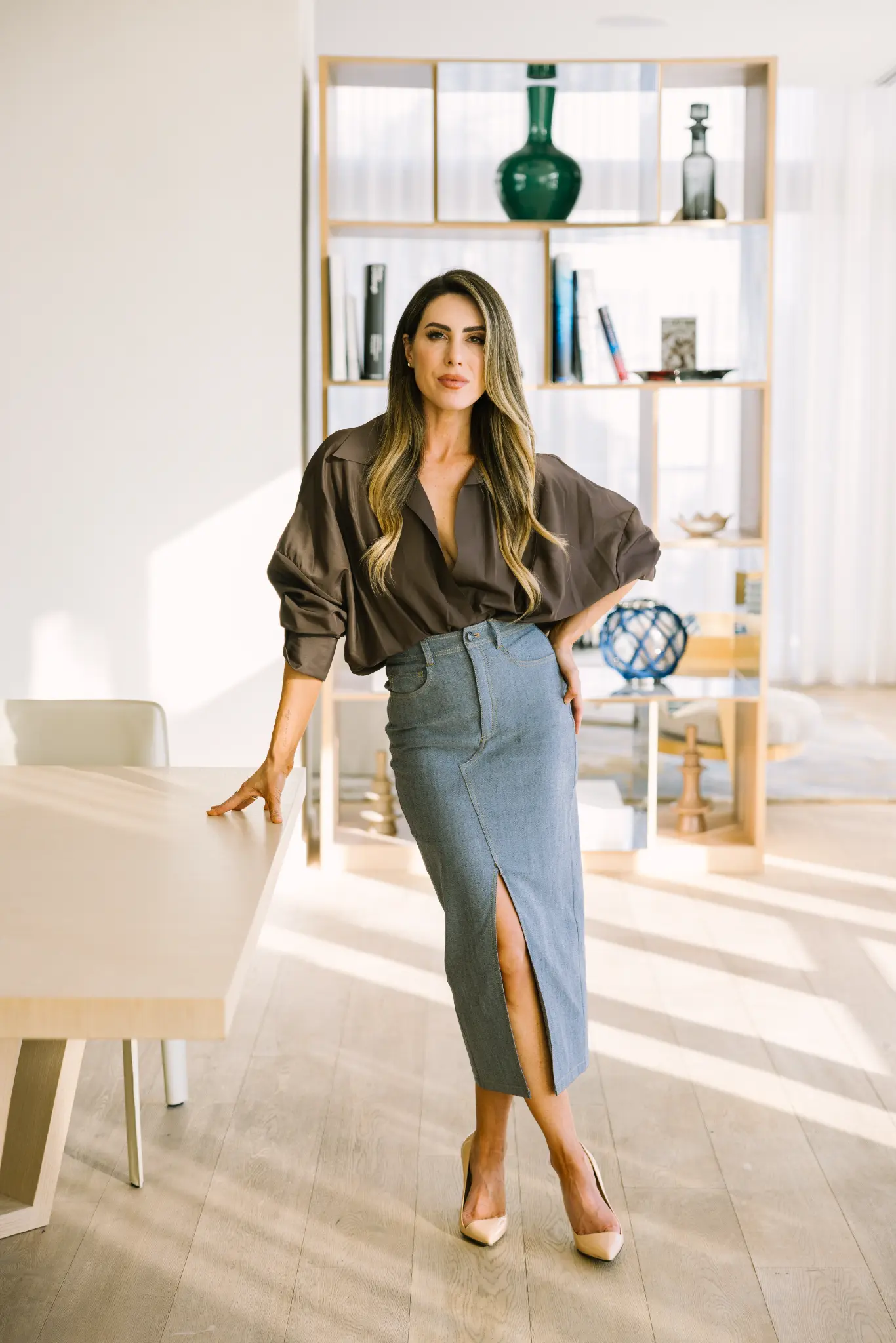 Confident entrepreneur